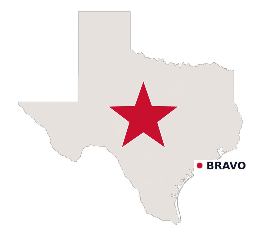 Texas - Industrial Bravo project location